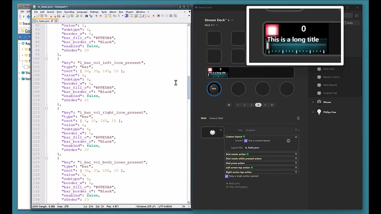 Stream Deck Midi plugin 4.1 update, part 2