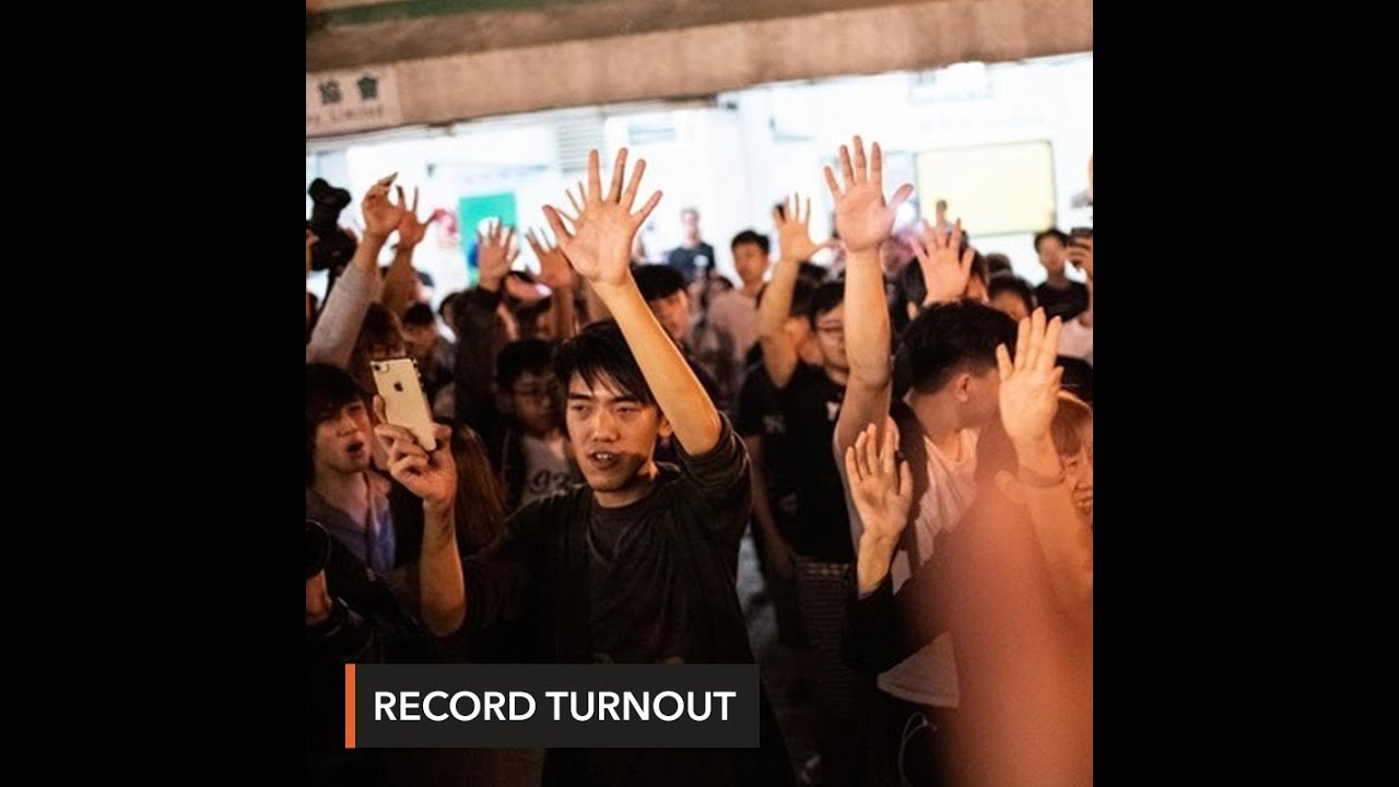 Hong Kong establishment crushed at polls in stark message to Beijing