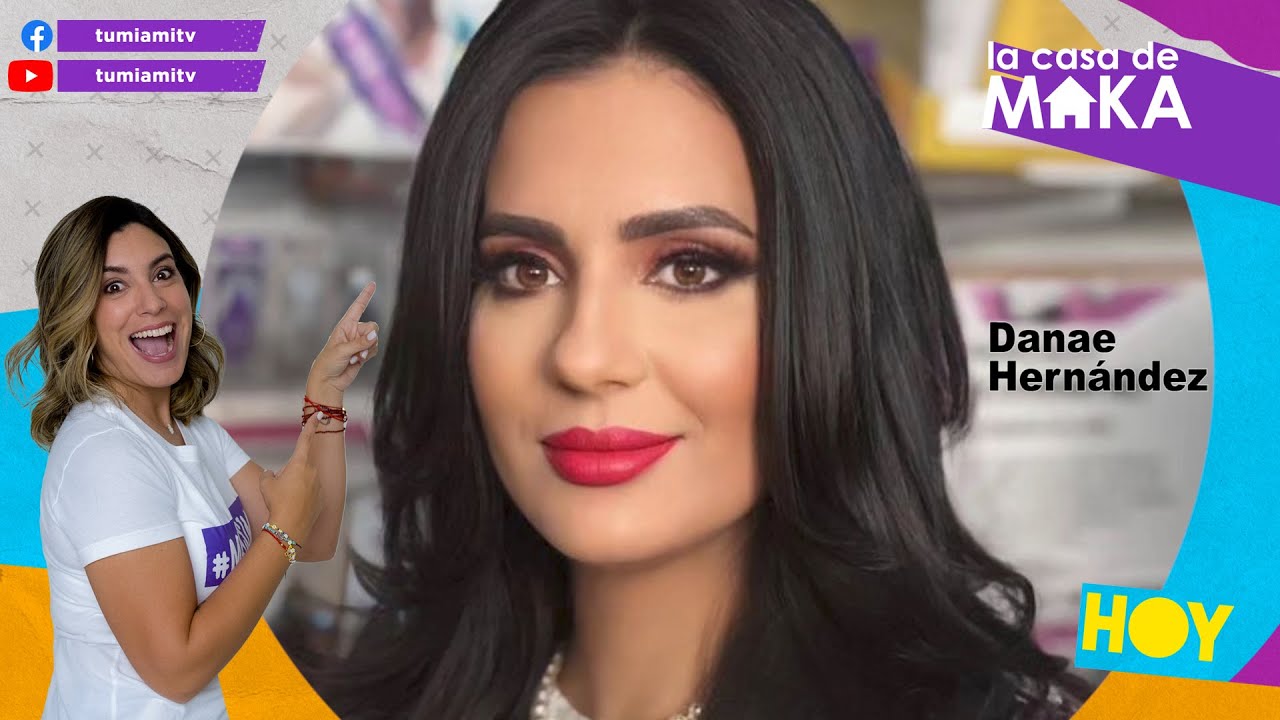 Esta noche la actriz Danae Hernández recién llegada a la ciudad de Miami en vivo!! Entérate de todo!