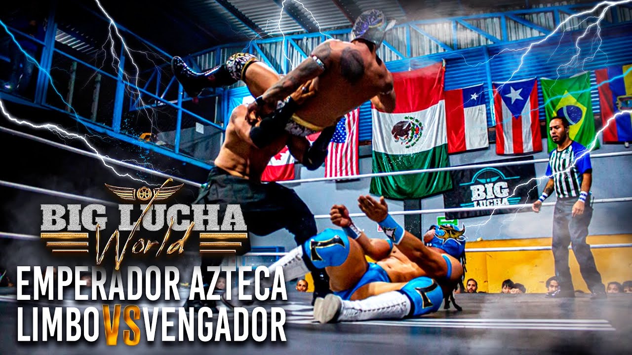 Emperador Azteca vs Limbo vs Vengador | Big Lucha World Ep6T4 #biglucha