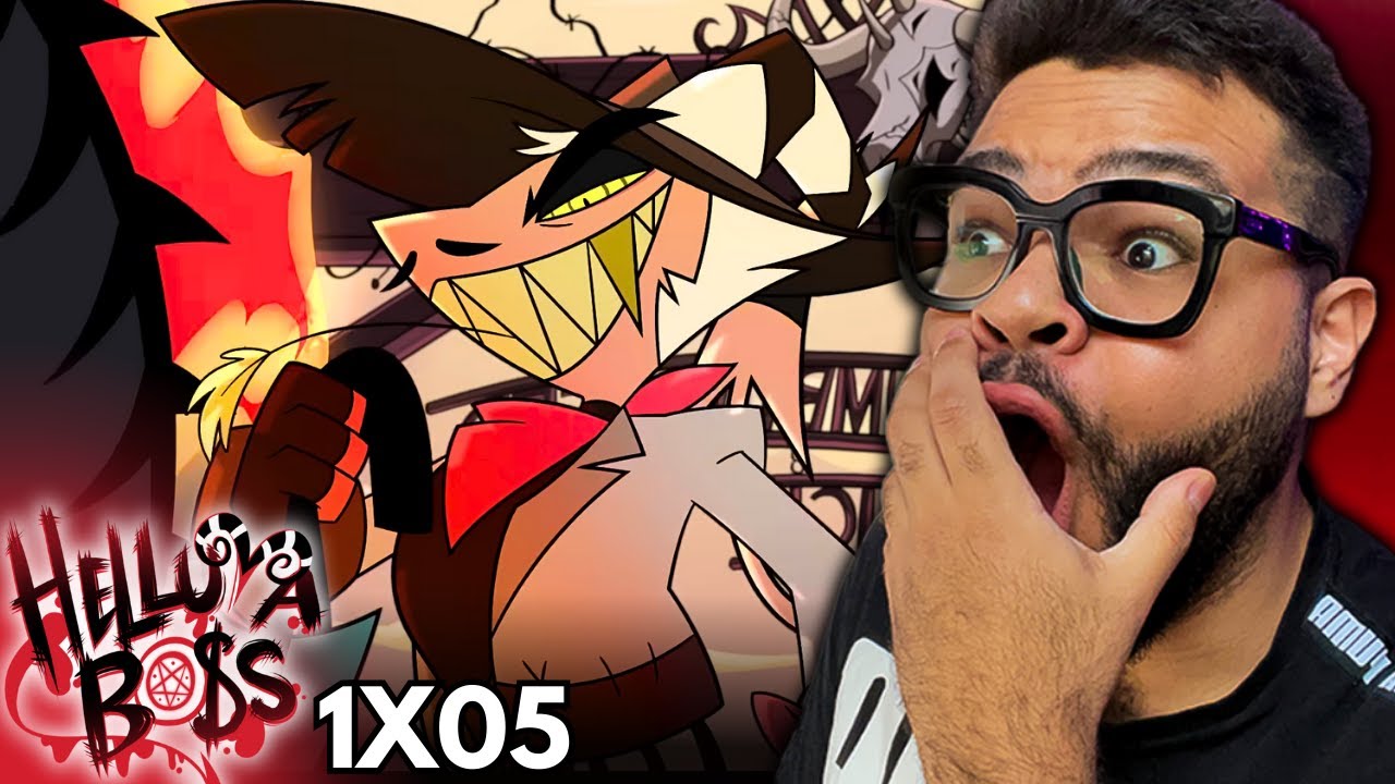 LUTA INSANA! HELLUVA BOSS 1ª TEMPORADA Episódio 5 REACT