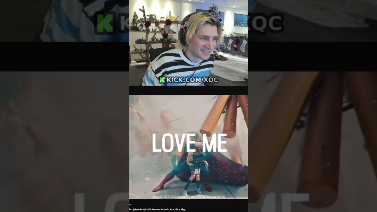 xQc реагирует на то, как ИИ жертвуют друг другом ради собственного спасения.