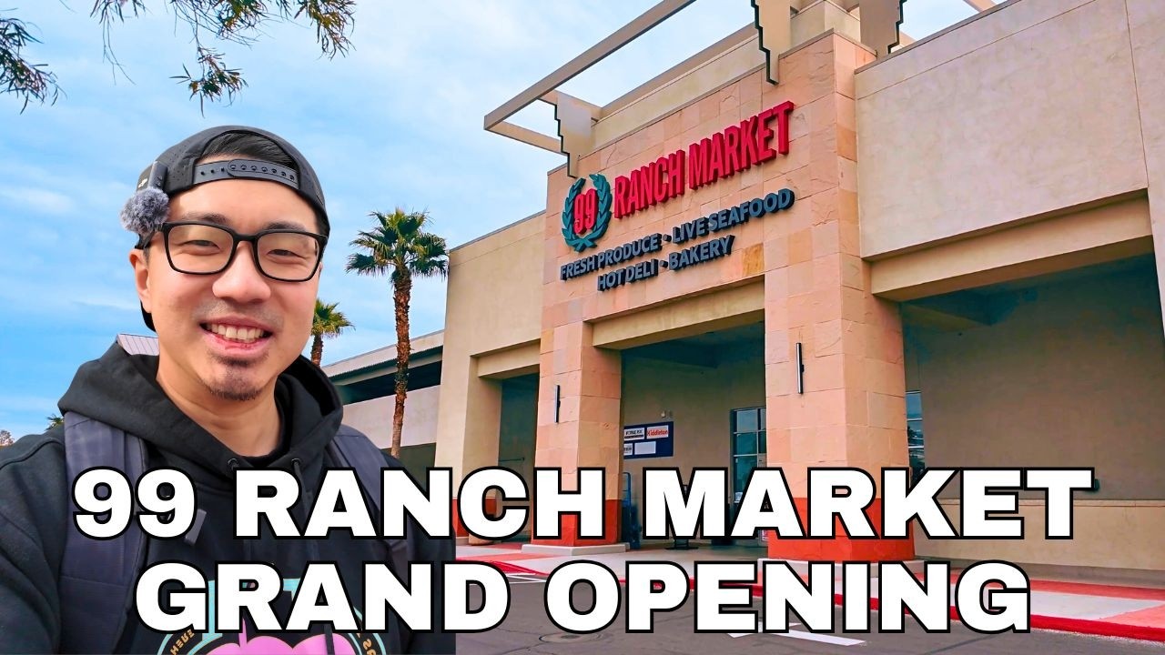 I Was Invited to the 99 Ranch Market Grand Opening as a Las Vegas Local Chef 👨‍🍳