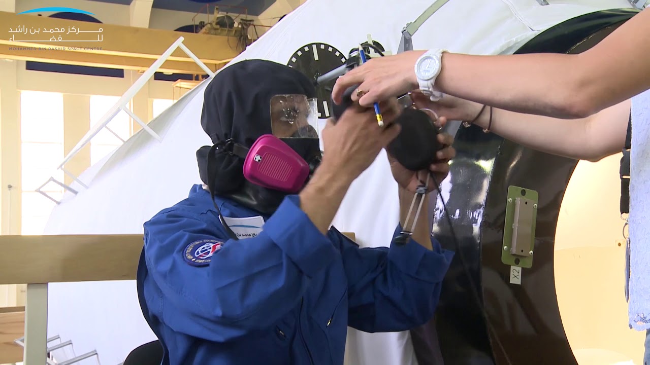 المراحل الأخيرة من تدريبات رواد فضاء الإمارات   The final stages of UAE Astronauts training