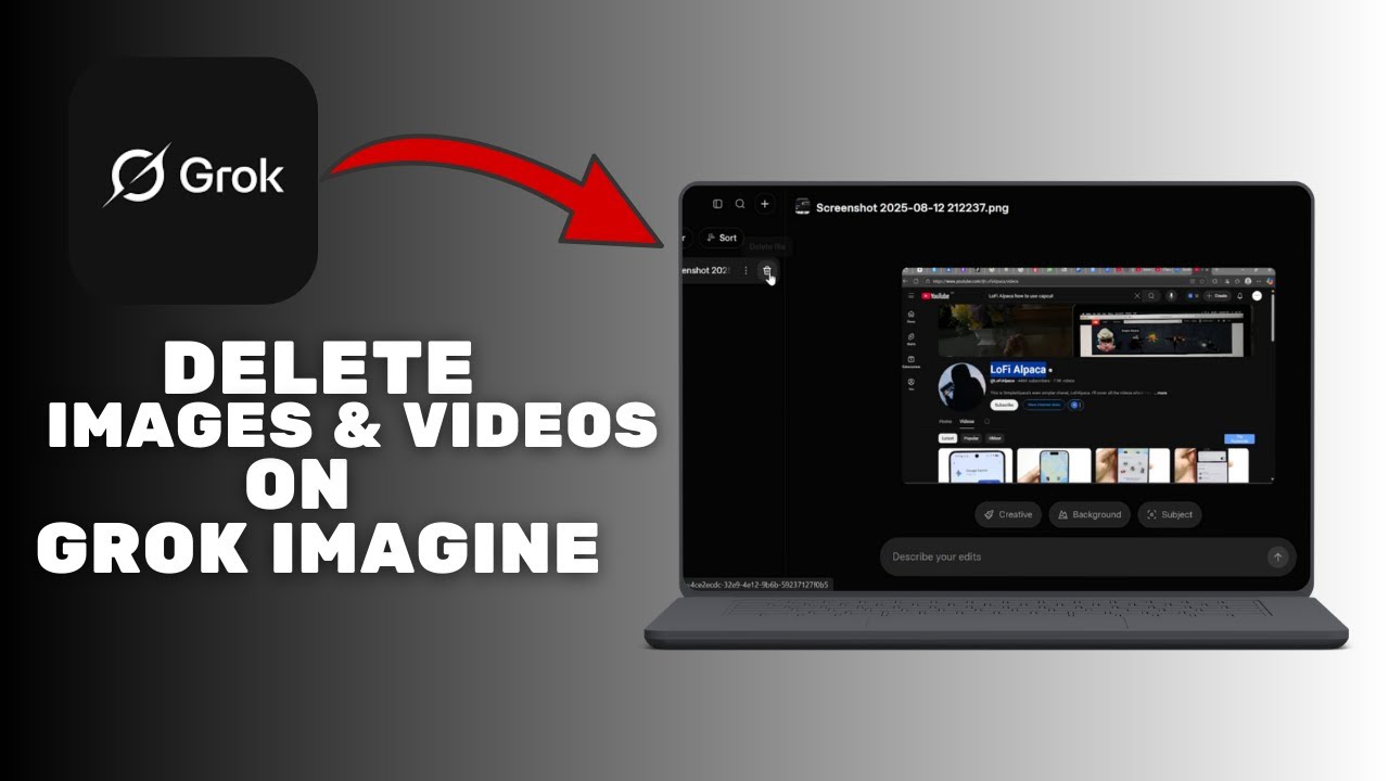 How to Delete Grok Imagine Images & Videos (Permanently)
