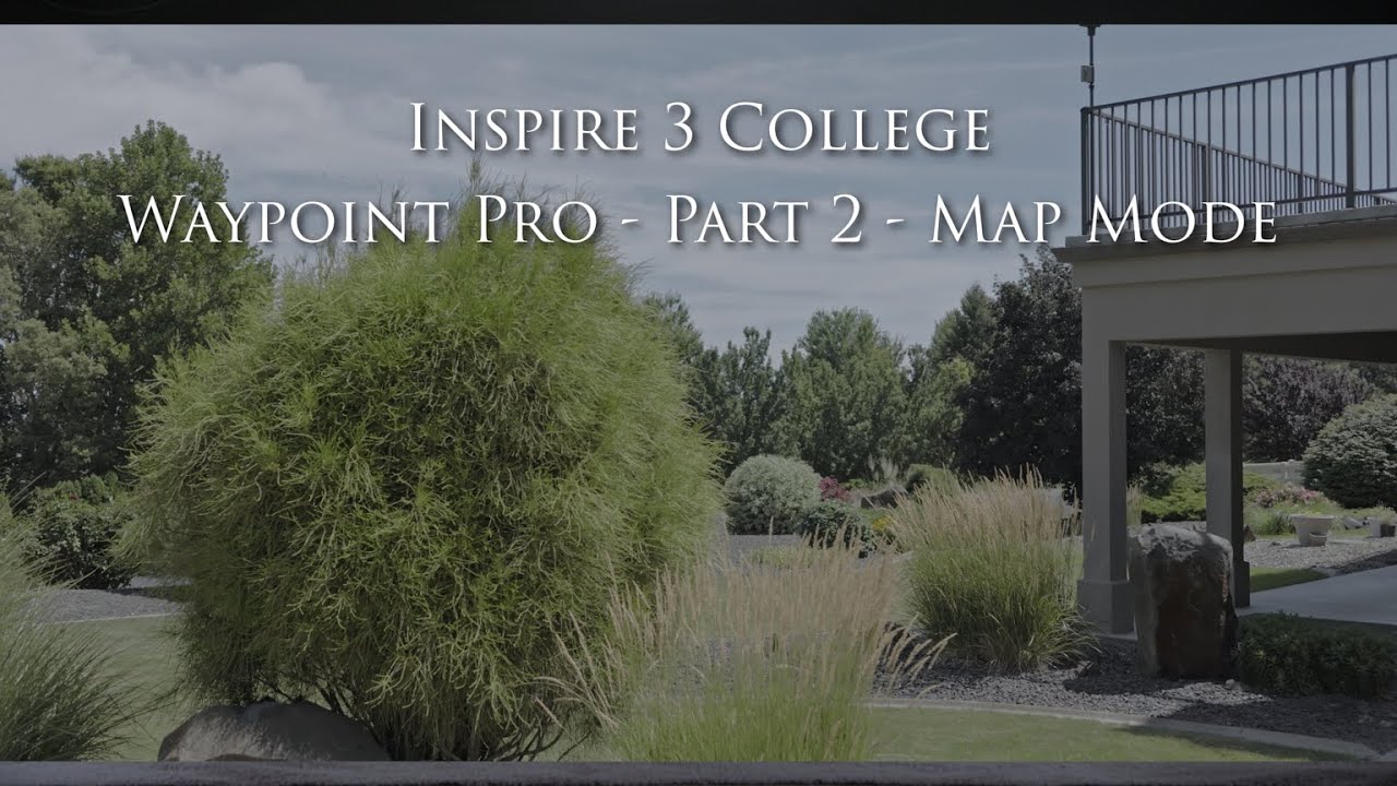 DJI Inspire 3 - Waypoint Pro - Map Mode