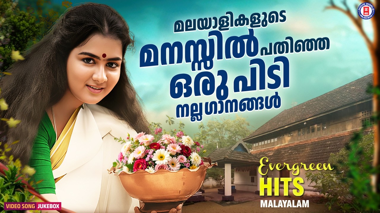 മലയാളികളുടെ മനസ്സിൽ പതിഞ്ഞ ഒരുപിടി നല്ല ഗാനങ്ങൾ ♥️ | EVERGREEN HITS MALAYALAM