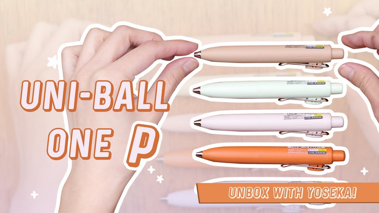 Распаковка с Ёсекой: Uni-Ball One P