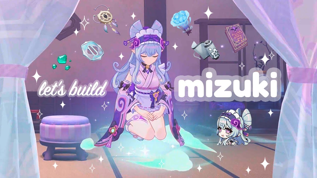 building mizuki ⋆ ༘˚🍥｡⊹ cozy genshin impact gameplay + voiceover