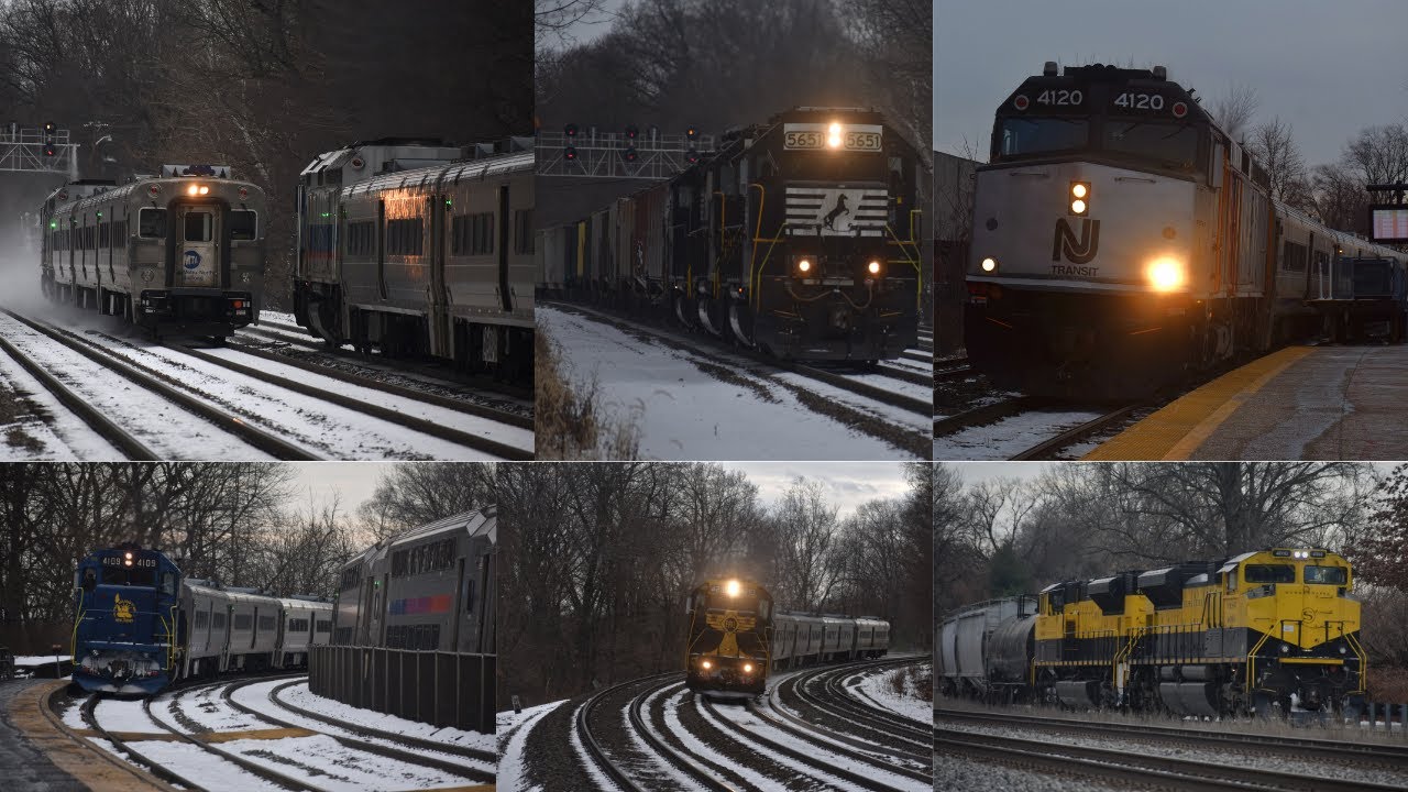 Passenger and Freight Action in North Jersey