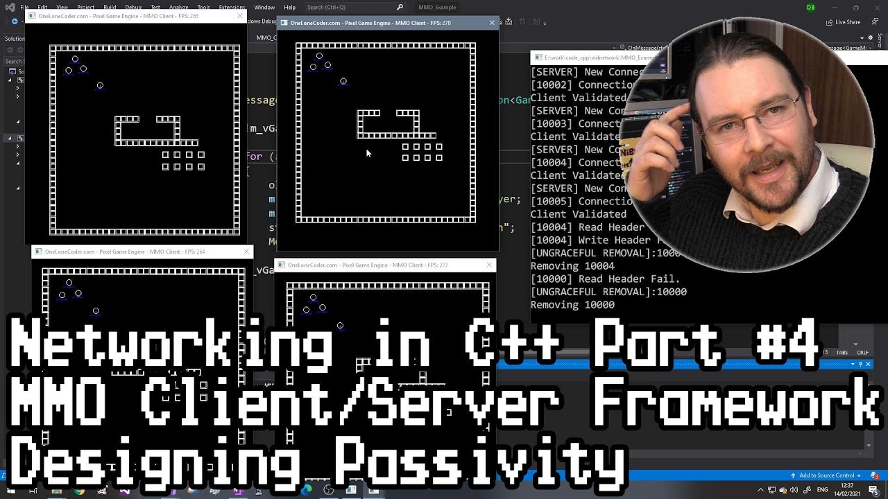 Networking in C++ Part #4: MMO - Designing Passivity