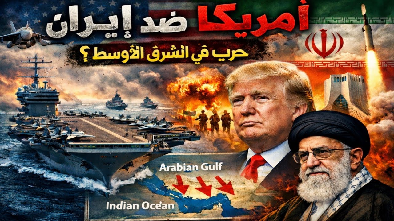 تطور خطـير ! حاملة الطائرات الأمريكية تقترب من إيران و السعودية و الإمارات  ترفعان درجة الإستعداد