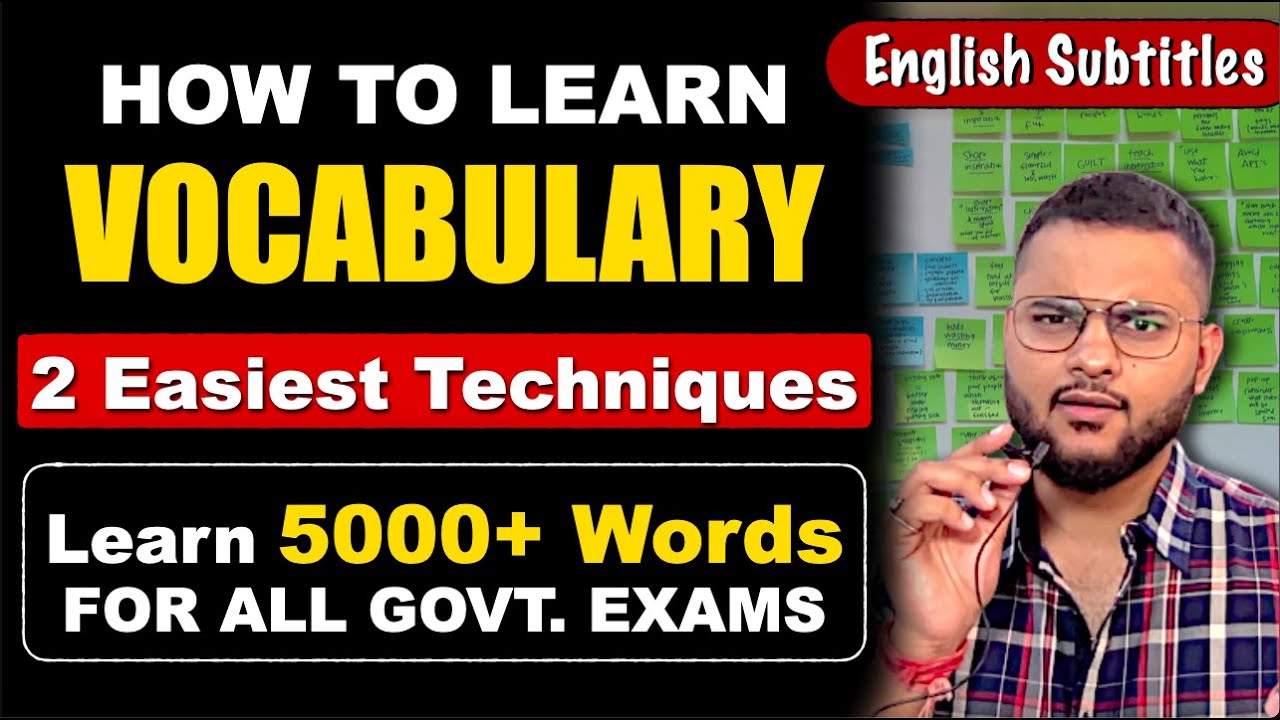 🔥Learn 5000+ Vocabulary Words in 2 Month | How to prepare Vocab for SSC CGL/ Bank Exams?
