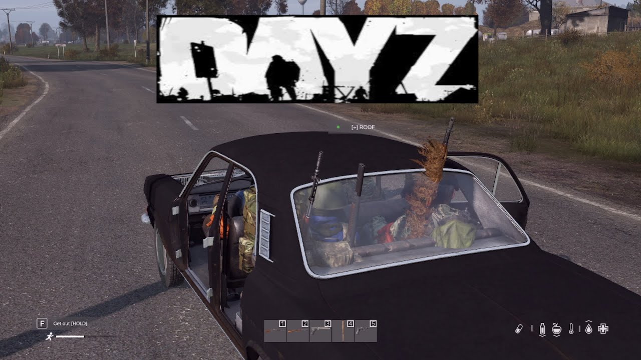 From the Coast to Tisy Military Base. A DayZ Car Ride adventure