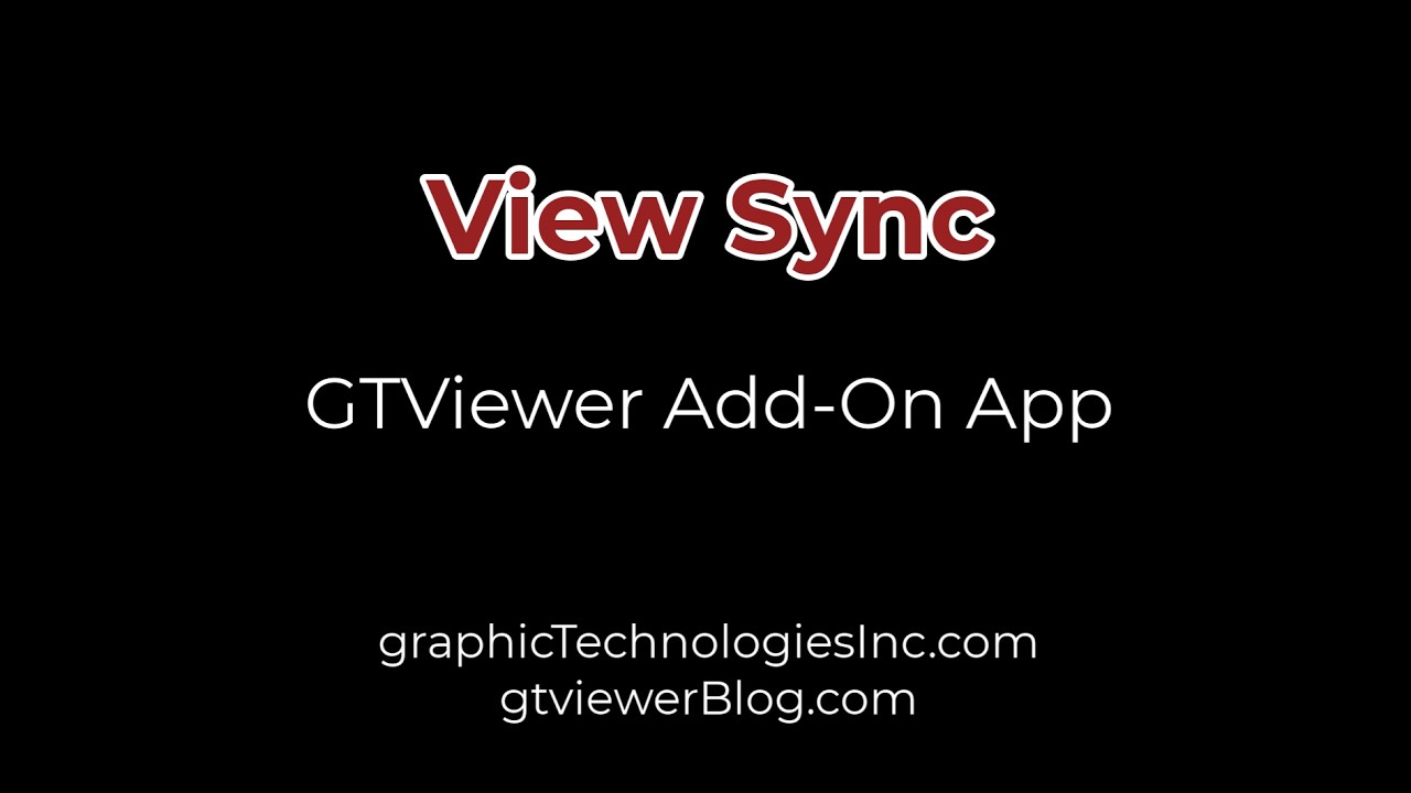 GTViewer View Sync Add-On App