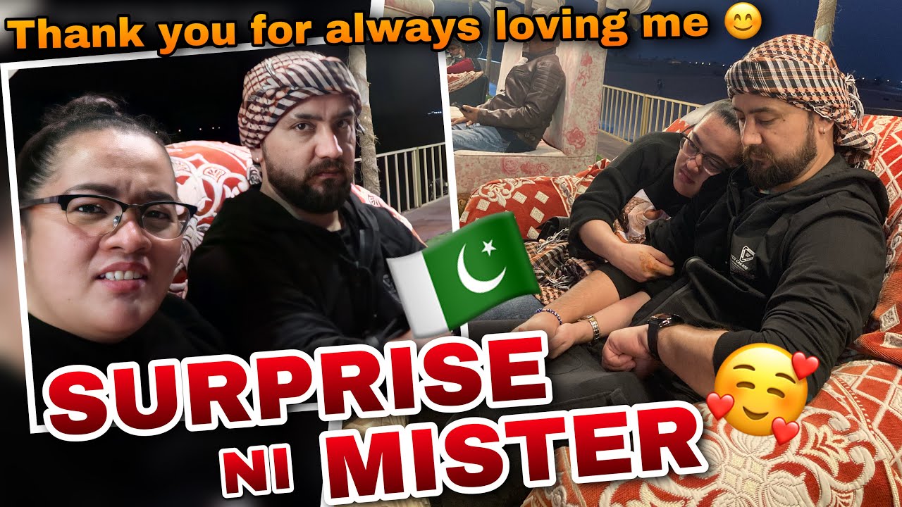 SURPRISE NG ASAWA KONG PAKISTANI SA DESERT DATE NAMIN