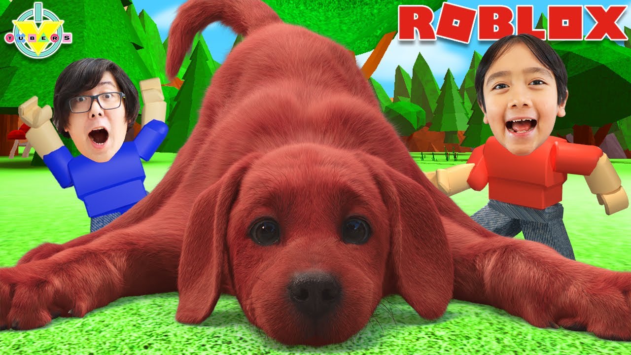 Clifford: The Big Red Dog *NEW* Ryan's World Roblox Update! Let's Play with Ryan & Daddy