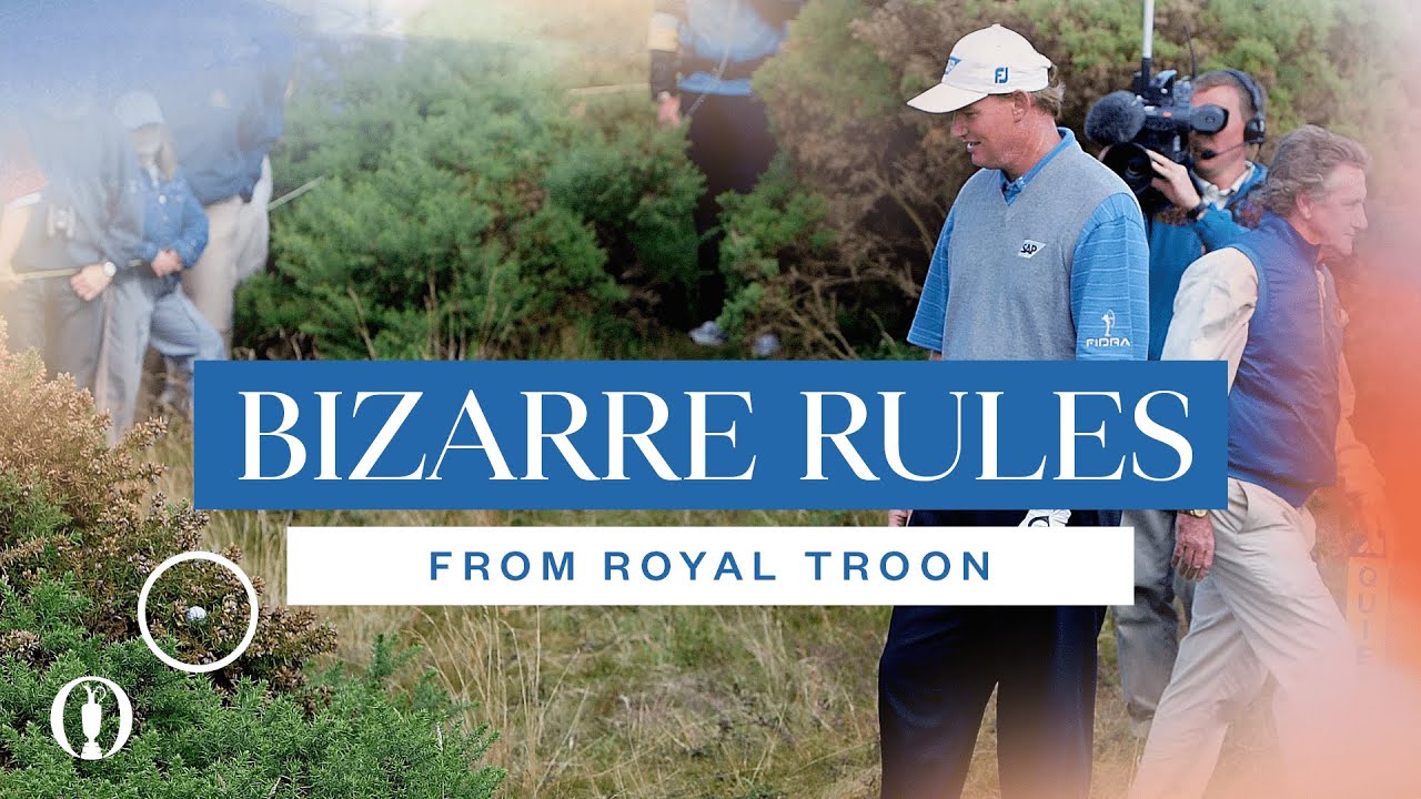 Bizarre Rules Situations at The Open | Rules from Royal Troon