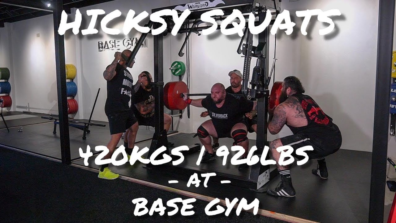 Graham Hicks Final Squat Session before Big Dogs 4