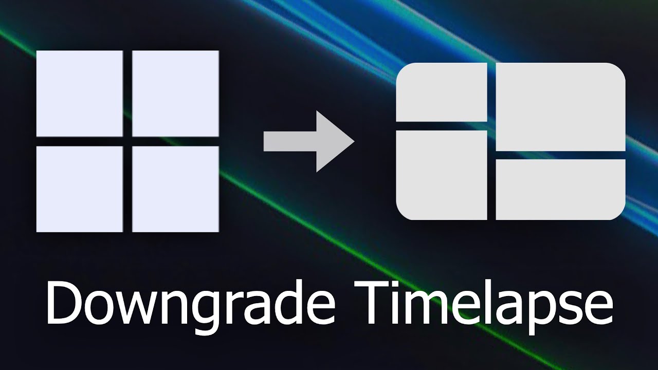 Понижение версии Windows 11 до 1.01!
