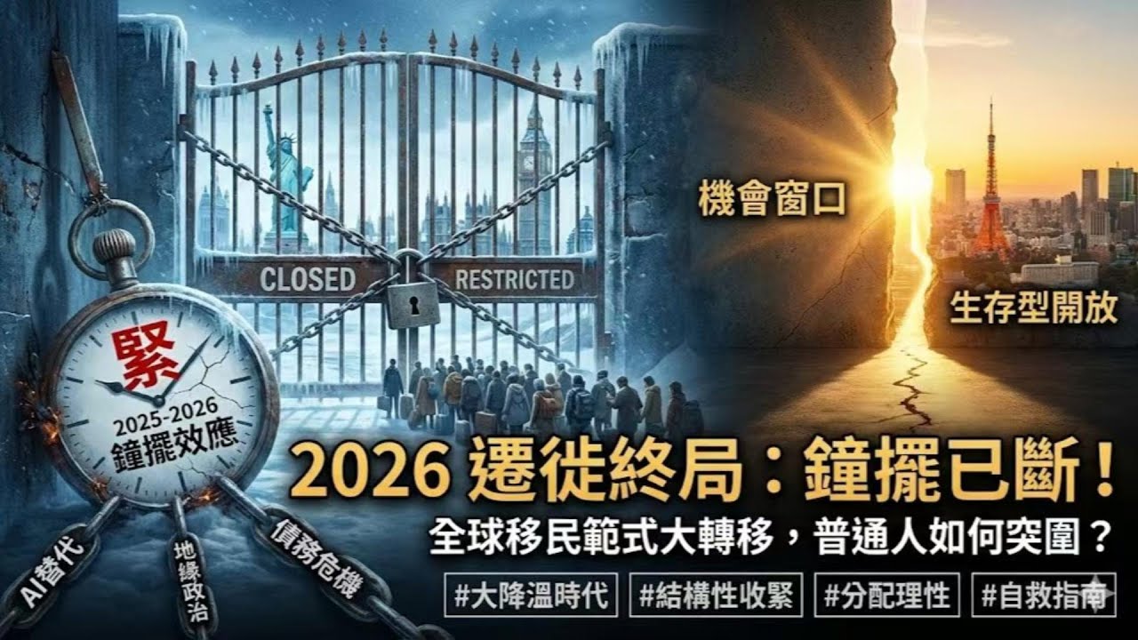 2026遷徙終局：鐘擺已斷!