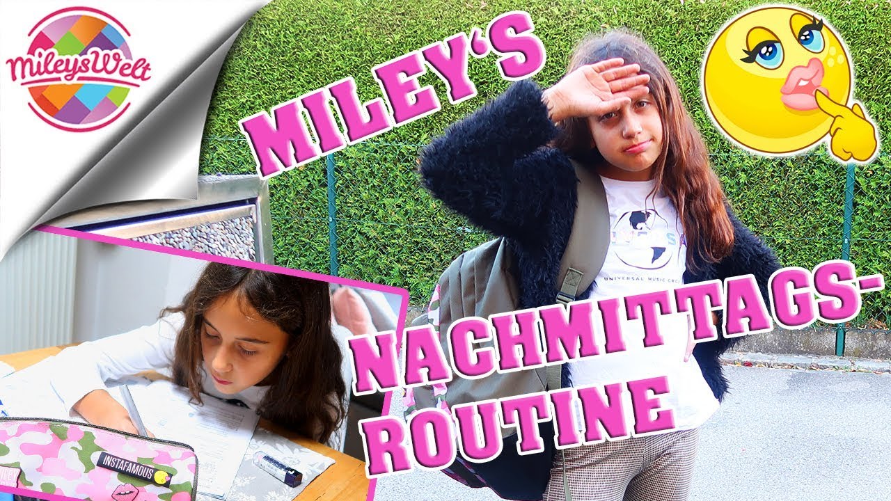 Mileys AFTER SCHOOL NACHMITTAGSROUTINE 🏃‍♀️ Alltag oder Ausnahme ?? | Mileys Welt