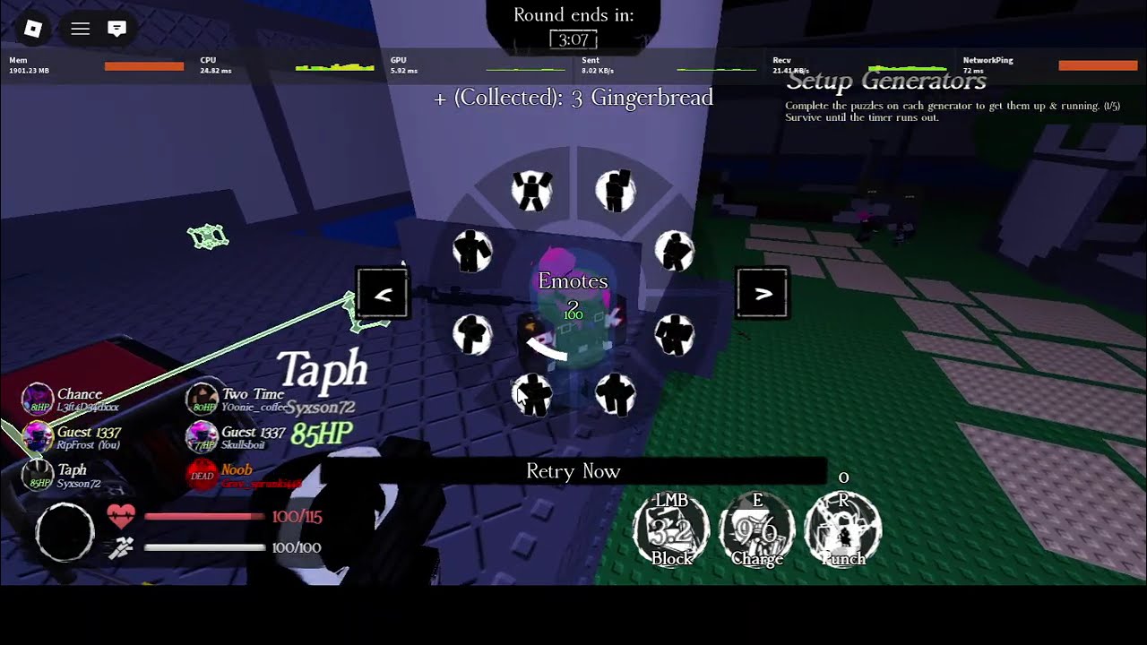 Paintball Guest 1337 TRIES to destroy killers in... Forsaken