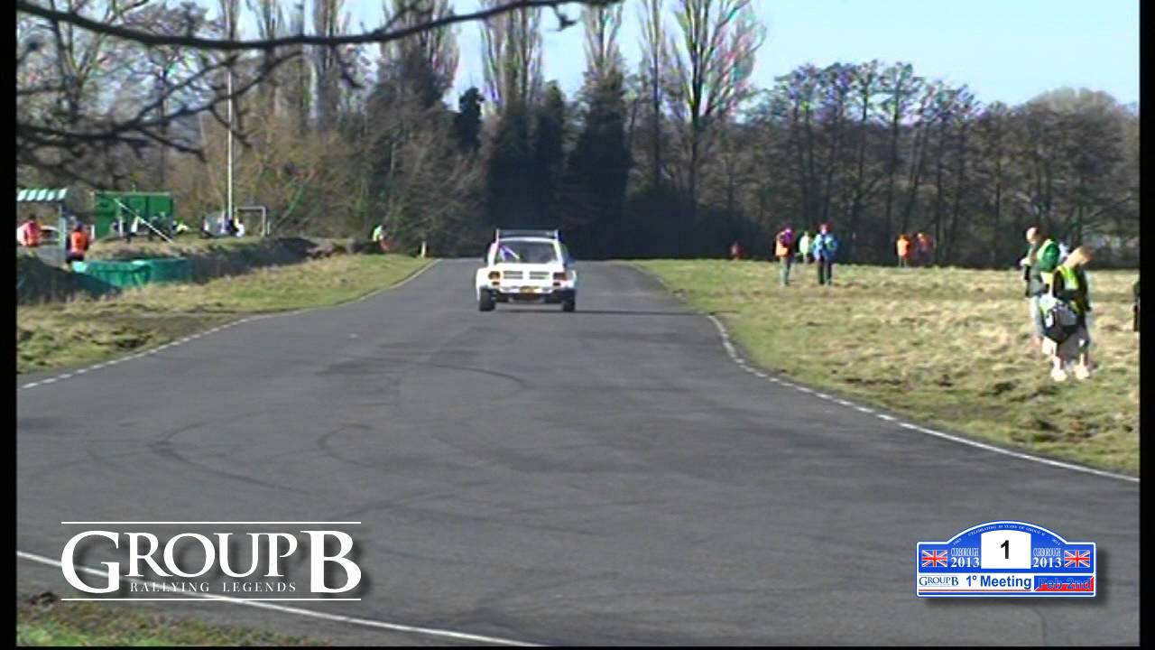 Group B Rallying Legends Trackday - Curborough Sprint Track - 2/2/2013