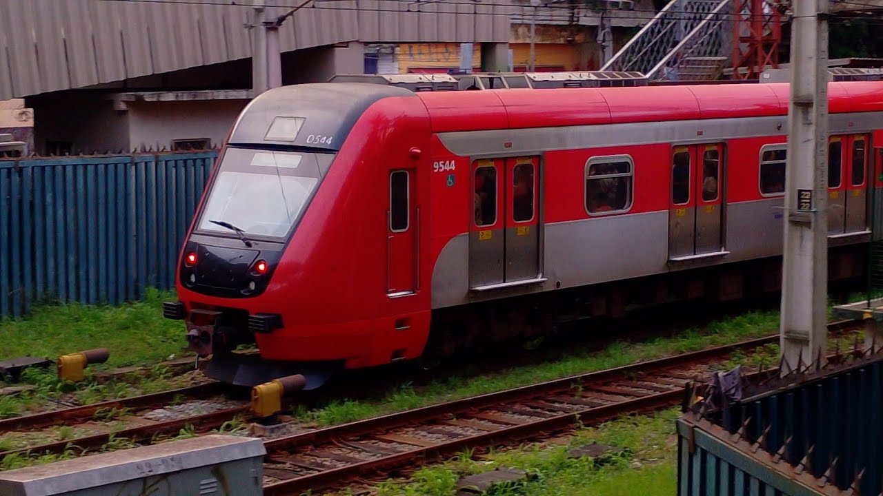 TIC Trens série 9500 (D544) chegando na estação perus sentido Francisco Morato 