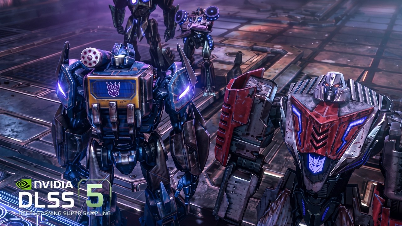 DLSS 5 в Transformers: War for Cybertron