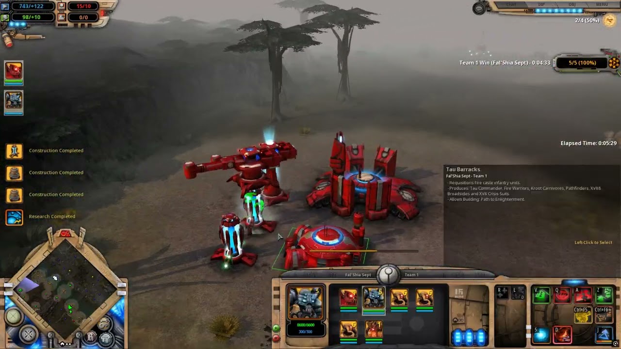 Dawn of War: Soulstorm - Tau Empire Campaign: Province 8