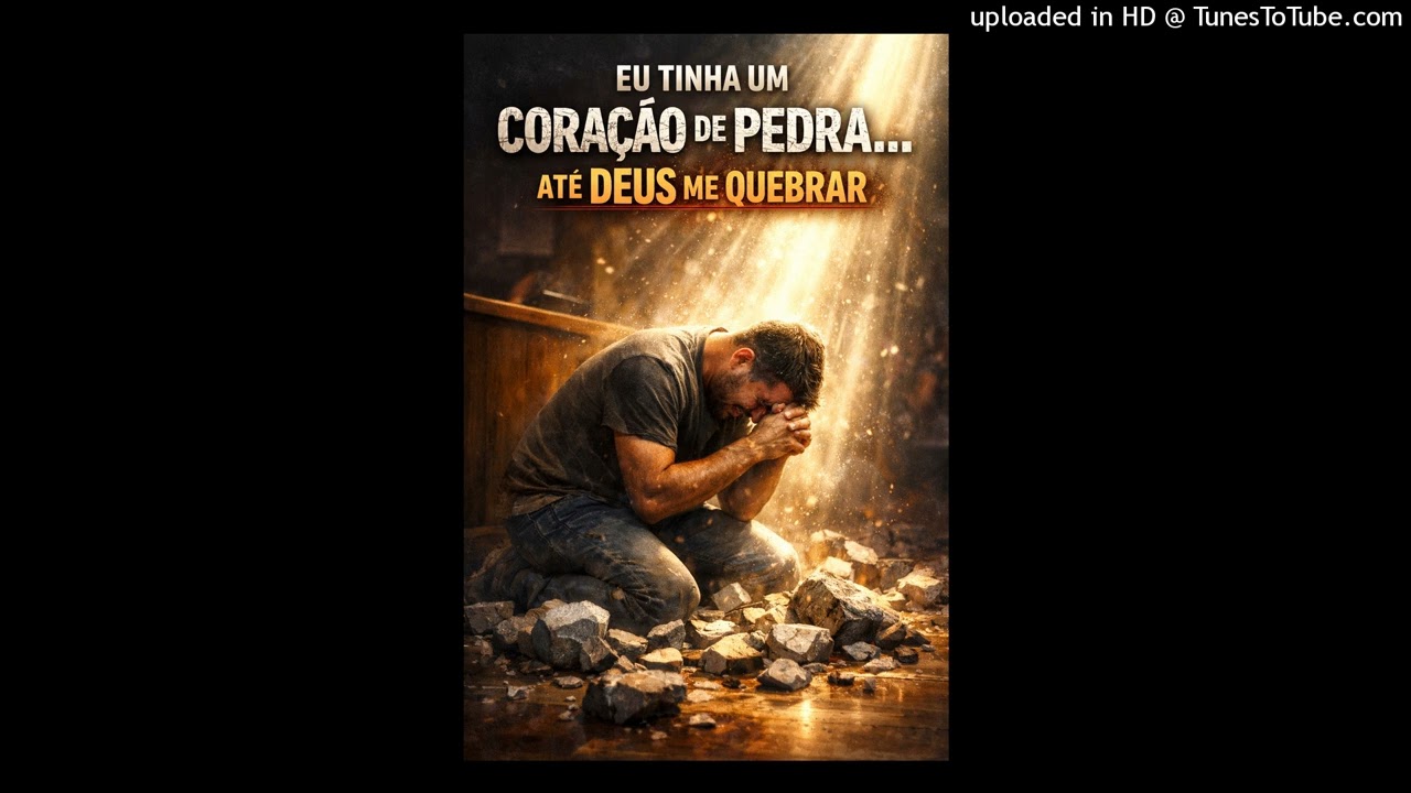 EU TINHA UM CORAÇÃO DE PEDRA… ATÉ DEUS ME QUEBRAR