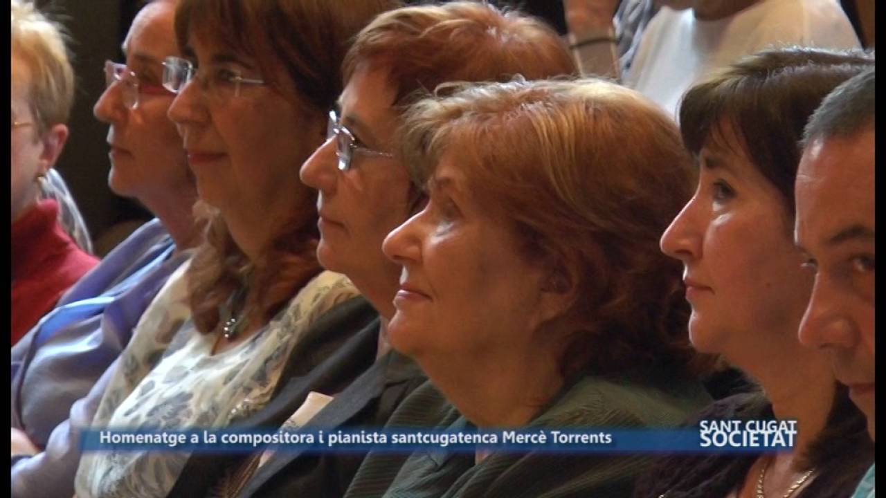 Mercè Torrents  -Homenatge 22-5-2016 a Sant Cugat del Vallès