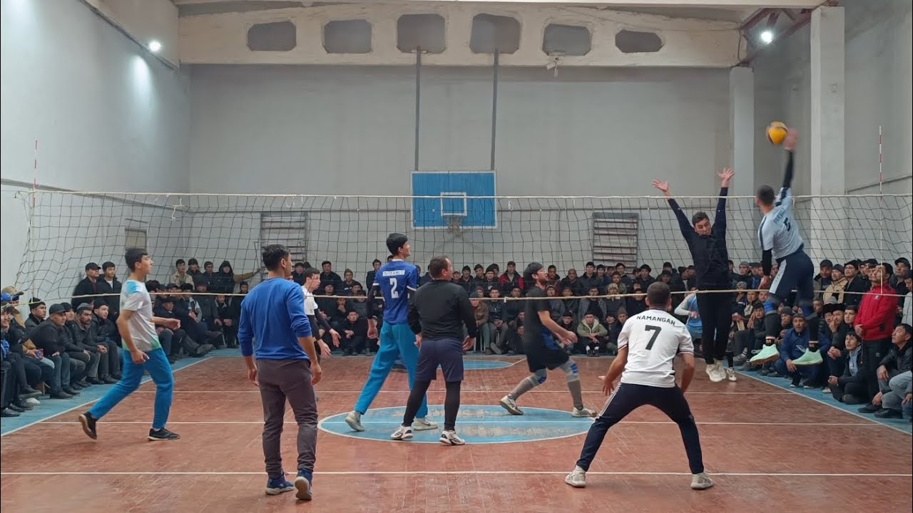Волейбол 🏐 Турнер Мингбулоқ тумани 2025 йил Наманган шаҳар вс Наманган туман Муллакудинг