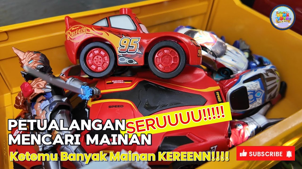 Petualangan Mencari Mainan SEERRUUU!!!!! | Ketemu Banyak mainan Keren