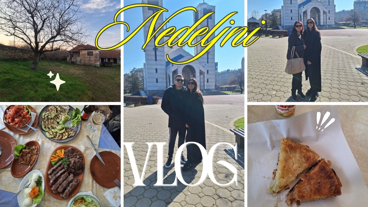 NEDELJNI VLOG - PRIPREME ZA PUT, PONOVO U NIŠU, NOĆNI BAZAR, POSLEDNJI POZDRAV PRIJATELJICI ❤️