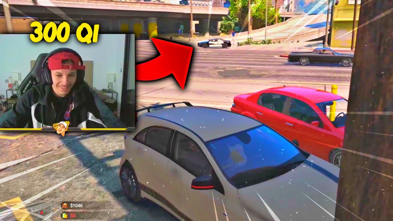 COMPILATION WALID SÈME LES FLICS (300qi), IL EST TROP FORT !! (best of gta rp)
