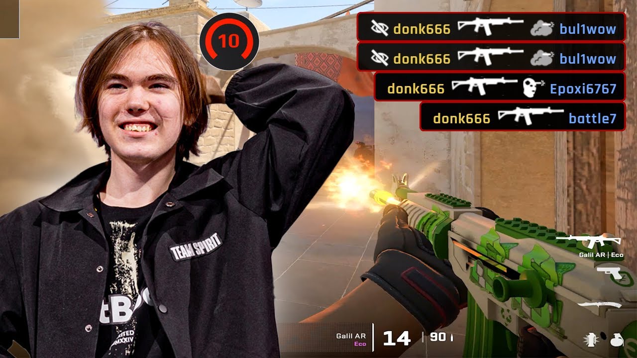 donk Can Flip Any Impossible Situation | 4400 ELO