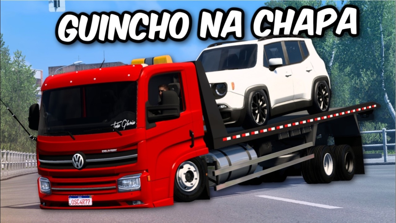 MONTEI UM DELIVERY QUALIFICADO GUINCHO NO ETS2 | MOD GRÁTIS 1.58