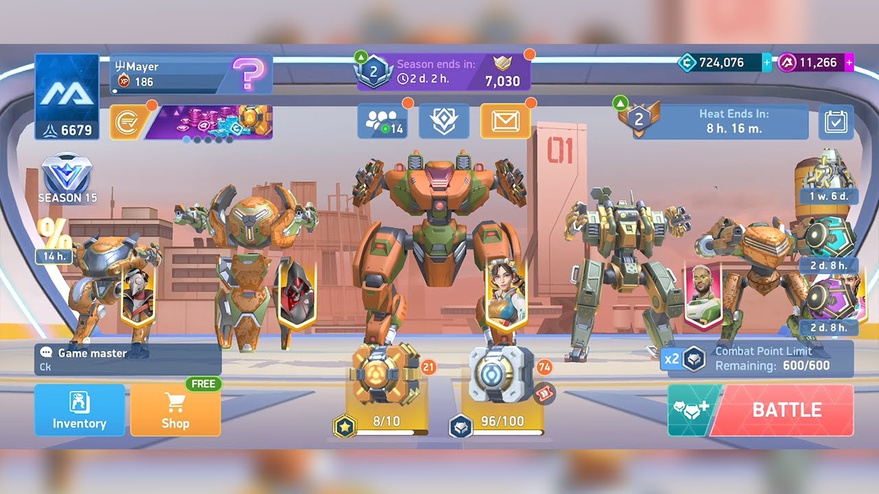 Mech Arena - New Map