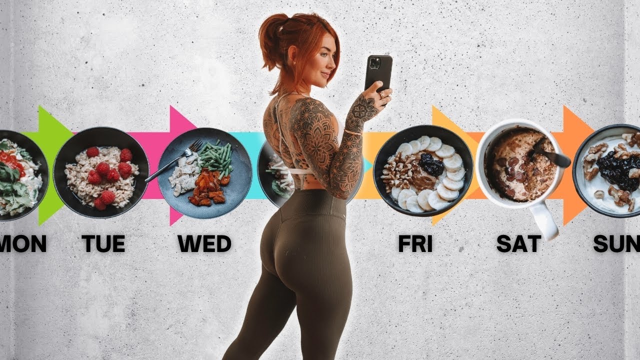 What I ACTUALLY Eat In A Busy Week || healthy & easy