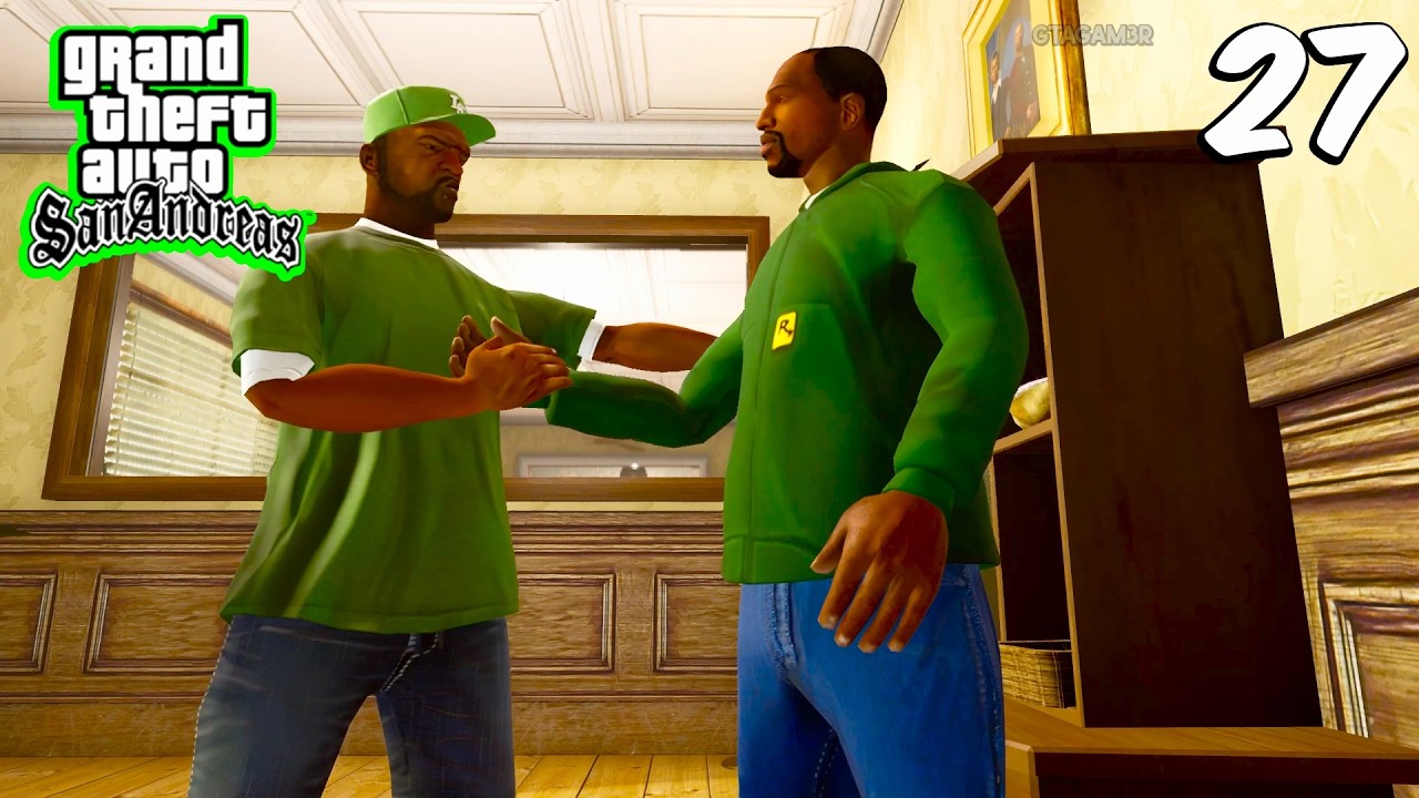 GTA San Andreas Definitive Edition - Reuniting the Families - Mission 27 (Story Mode Walkthrough)