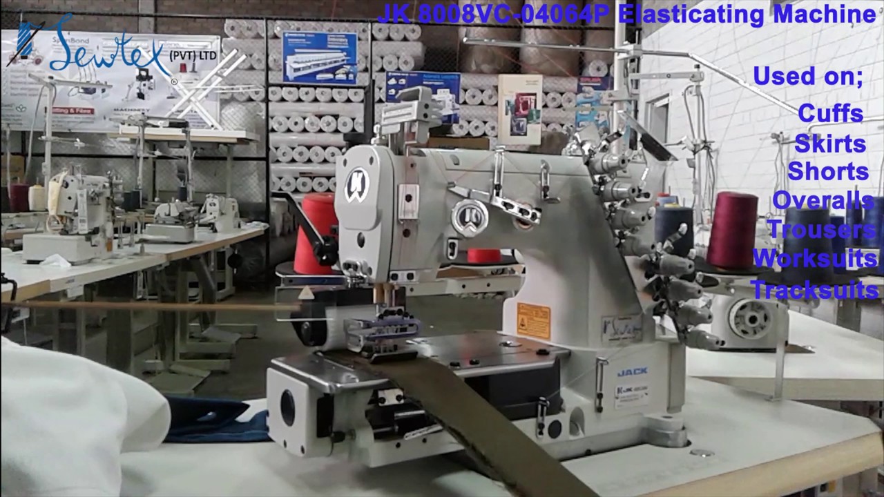JK 8008VC 04064P Elasticator 4 Needle