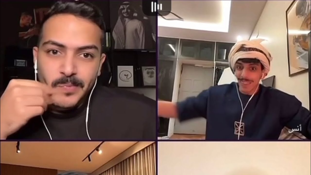 بث سلطان بن نايف وانس ومشاري العتيبي