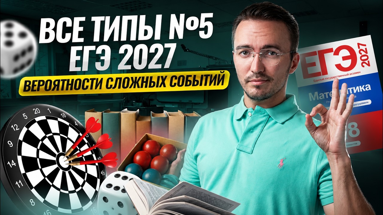 Все типы задания 5 | Математика ЕГЭ ПРОФИЛЬ 2026 | Умскул
