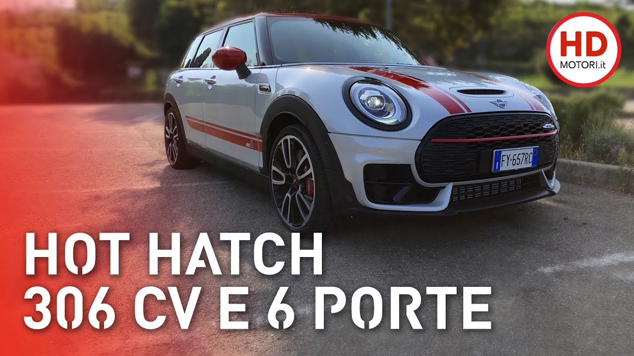 MINI CLUBMAN JOHN COOPER WORKS 2019: restyling di potenza per la compatta a 6 porte