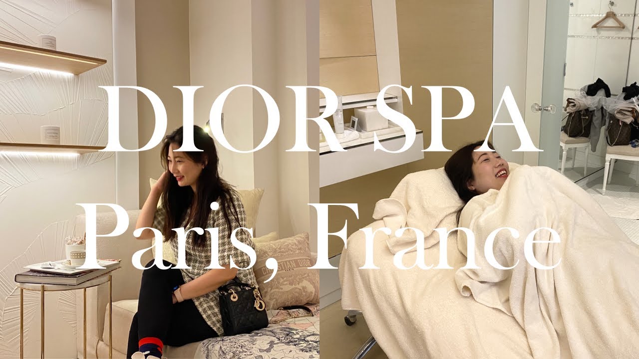 DIOR SPA in Paris 프랑스 파리에서 디올 스파하기 🖤 | Dior Institut at the Plaza Athenee