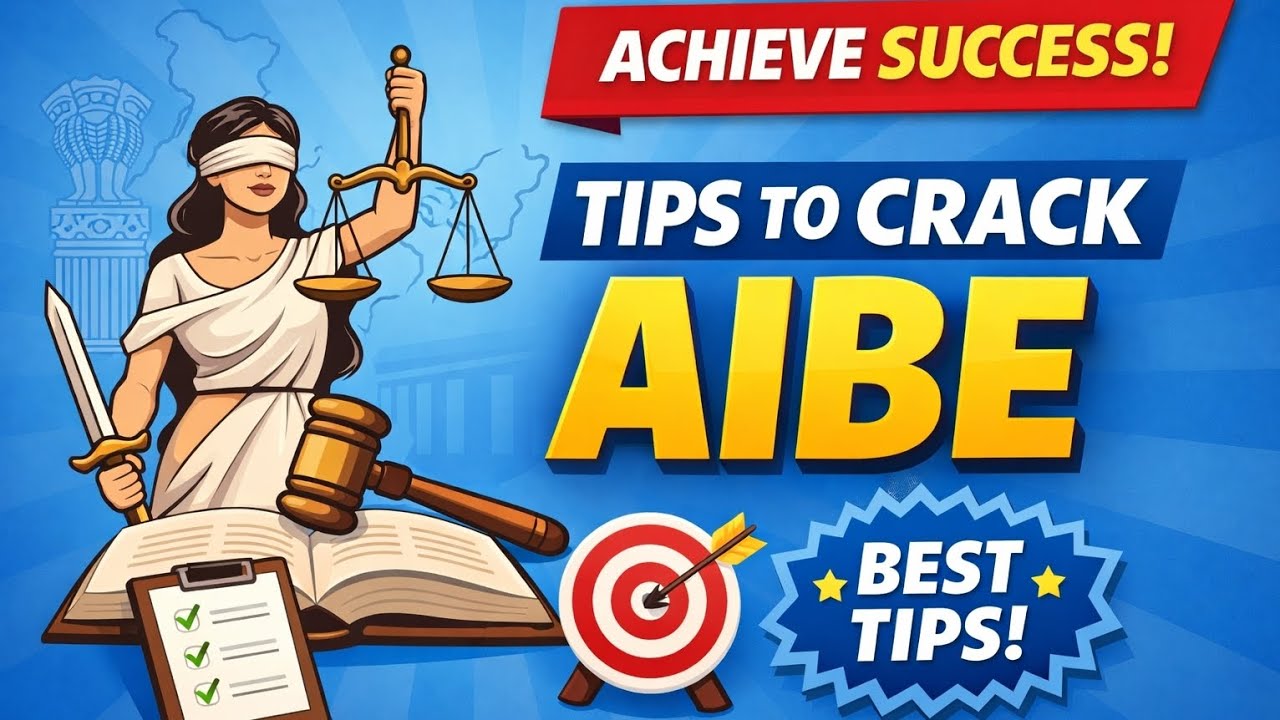 Tips For AIBE. Watch till the end for the best tips!