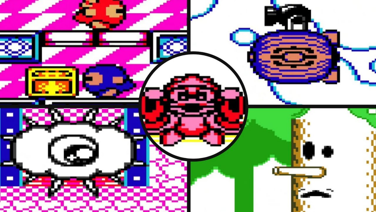 Kirby's Dream Land DX - All Bosses (No Damage)