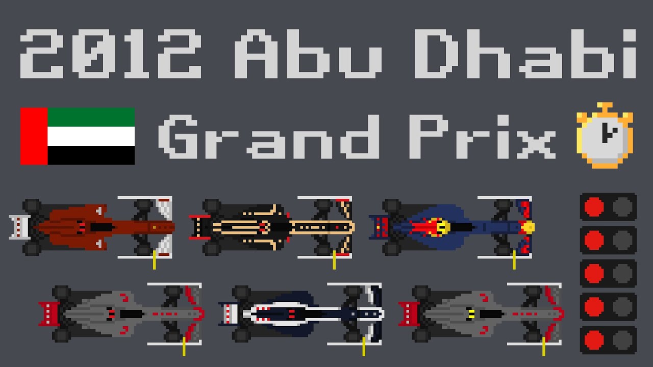 2012 Abu Dhabi Grand Prix Timelapse